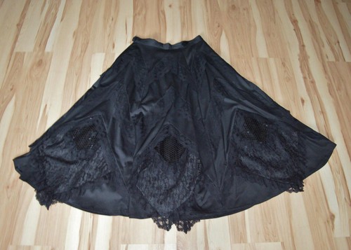 Schwarzer spitzen pailletten - schwarzer,