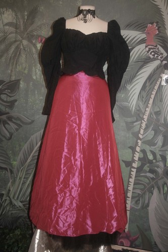 Maxirock pink satin gr - maxirock,