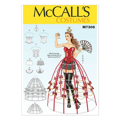 Mccalls schnittmuster m7306 - schnittmuster,