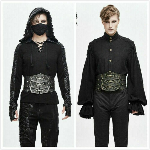 Steampunk rock men girdle belt - girdle,