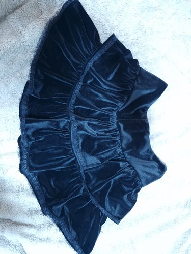 Gothic rock damen samt - gothic, ☆