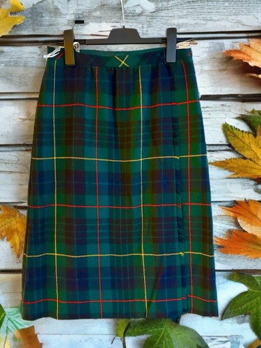 Vintage kilt faltenrock - kilt,