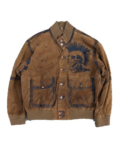 Jacke vera pelle vintage - jacke,
